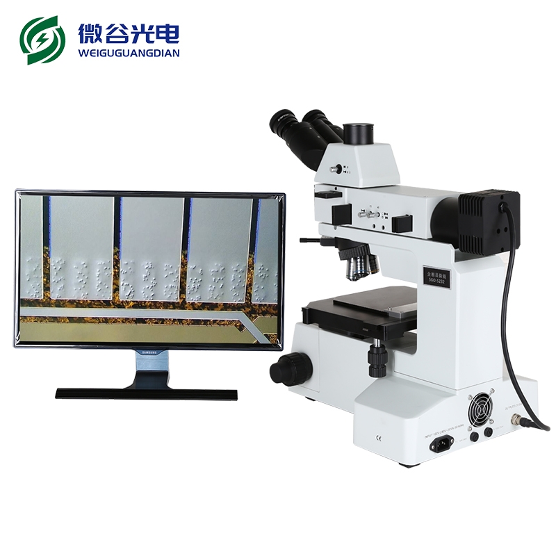 如何用顯微鏡檢測液晶行業的壓痕